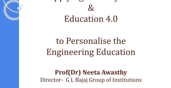 Applying Industry 4.0 & Education 4.0