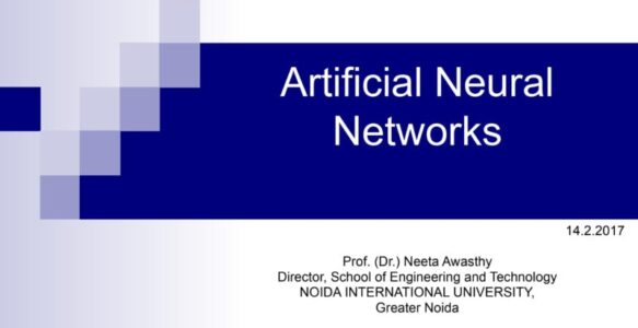 Artificial Neural Networks